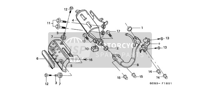 934140501607, BOLT-WASHER, 5X16, Honda, 2